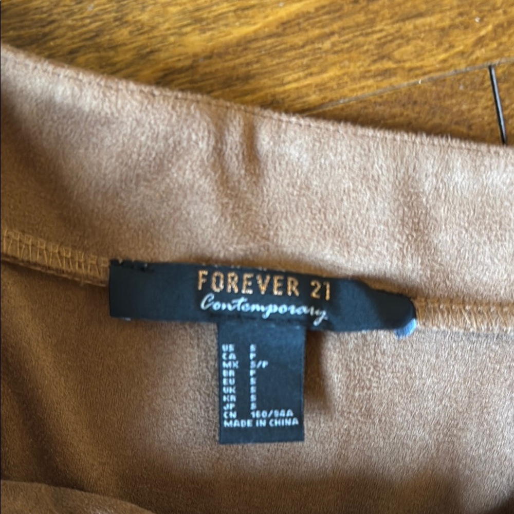 Tan Button-Front Dress - Picture 2 of 3